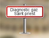 Diagnostic gaz à Saint Priest